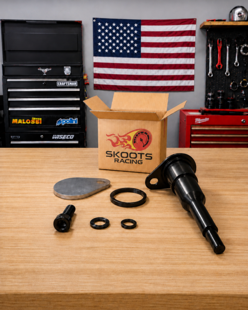 Skoots Oil Pump Delete Kit for PGO & Genuine 50cc 2-Stroke Engines