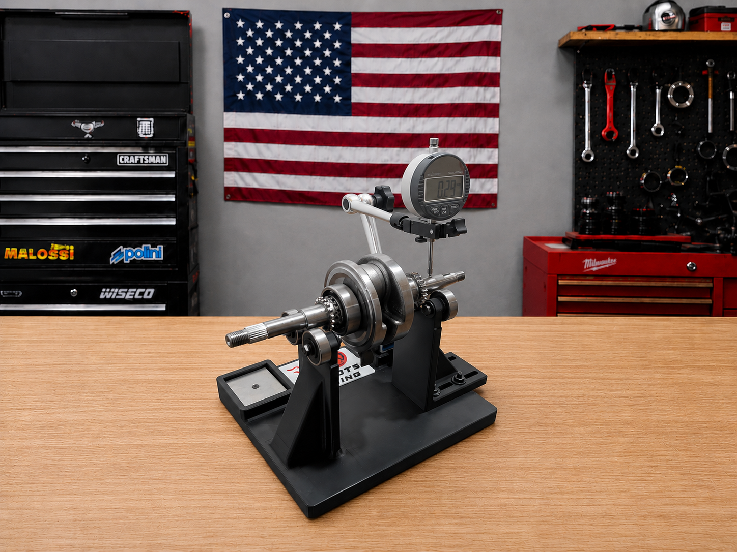 Skoots Small Engine Crankshaft Truing Stand - Image 8