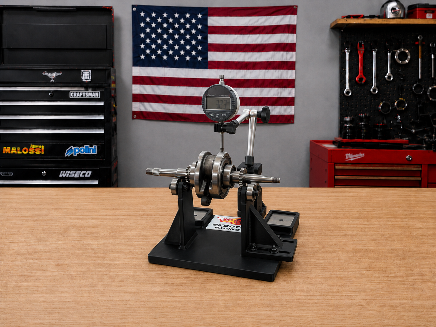 Skoots Small Engine Crankshaft Truing Stand - Image 7