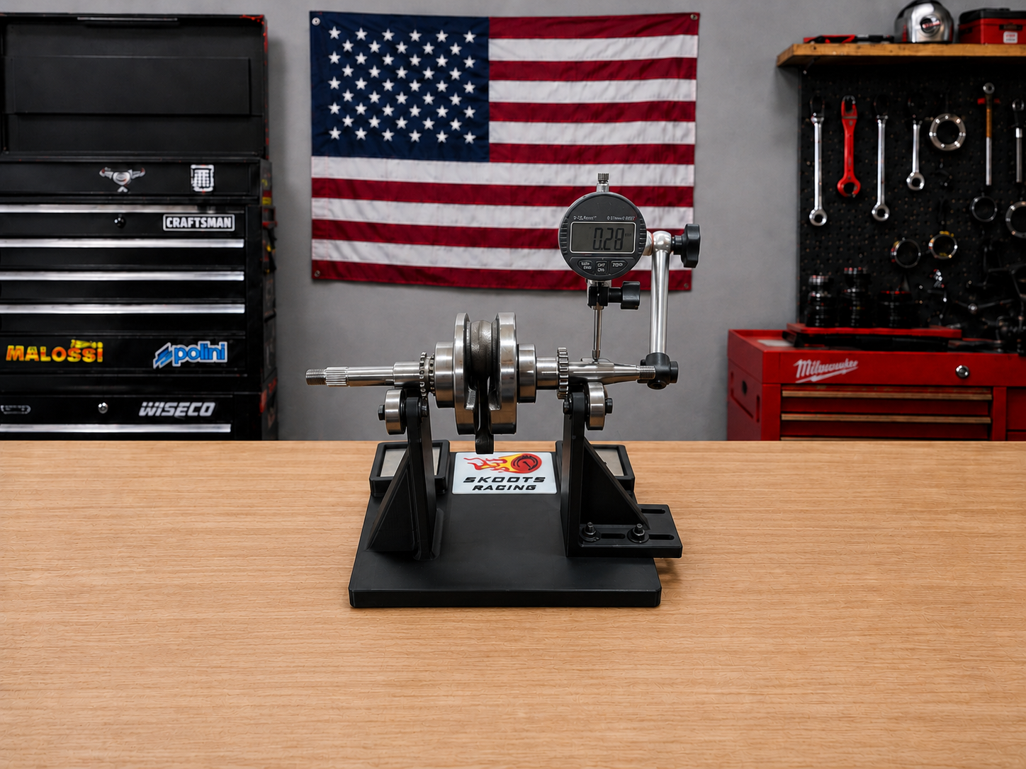 Skoots Small Engine Crankshaft Truing Stand - Image 5